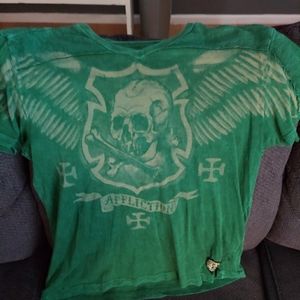 L Mens Affliction shirt